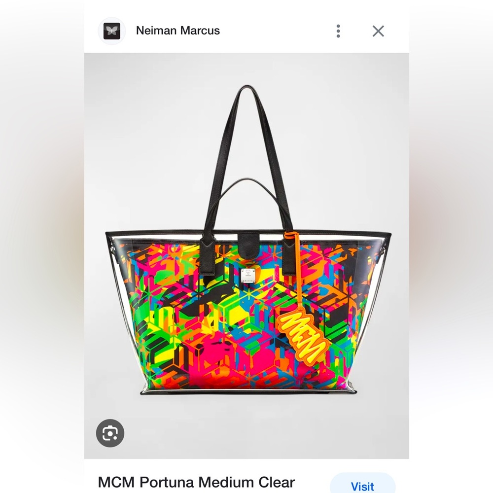 Brand new with tags MCM medium tote Portuna